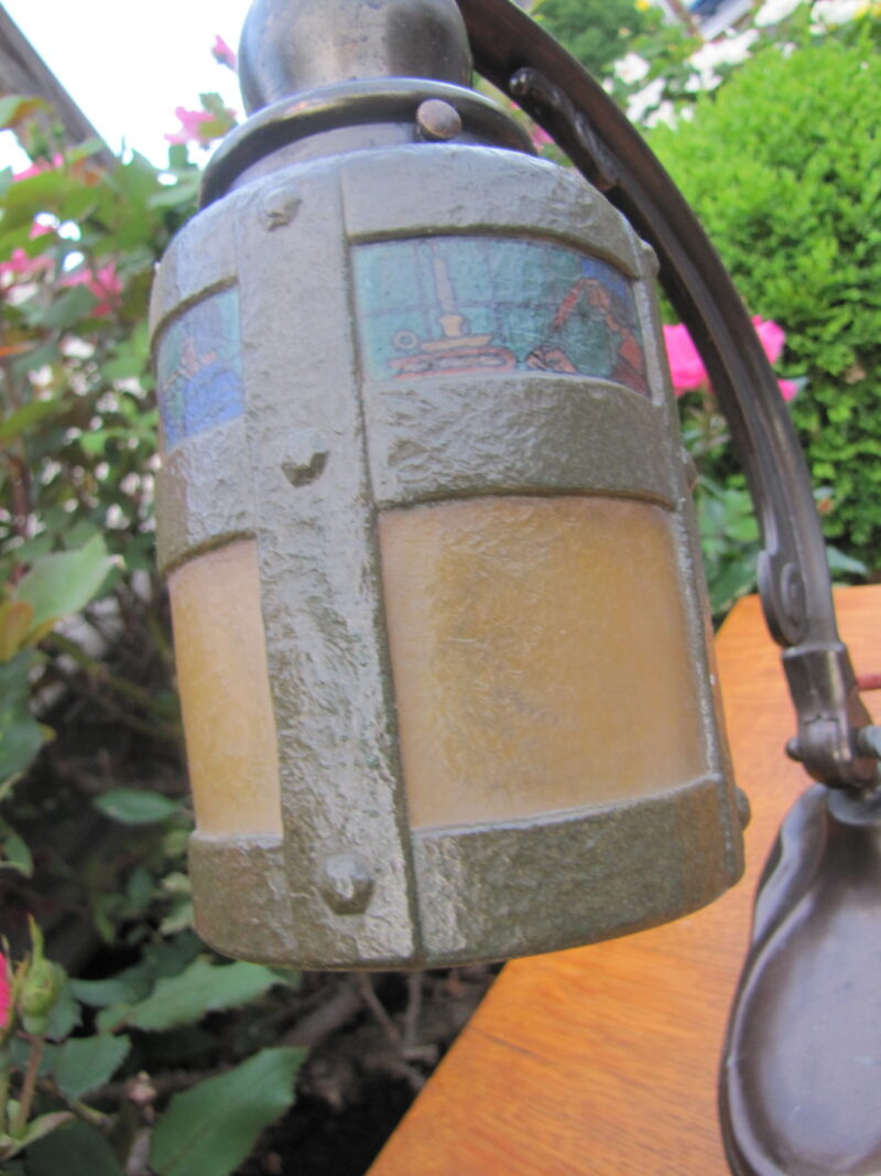 Antique Handel Table Lamp w4102 - Image 9