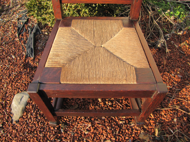 Antique Small Gustav Stickley Rocker w4168 - Image 9