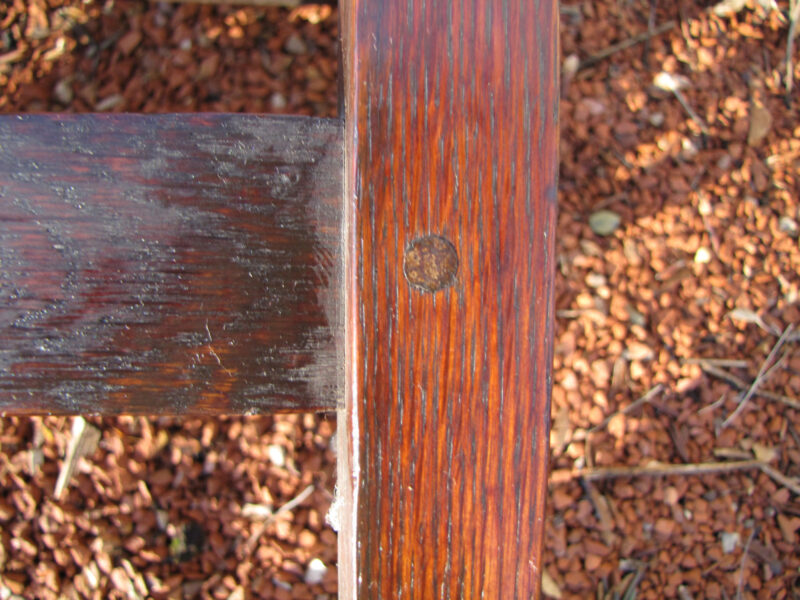 Antique Small Gustav Stickley Rocker w4168 - Image 3