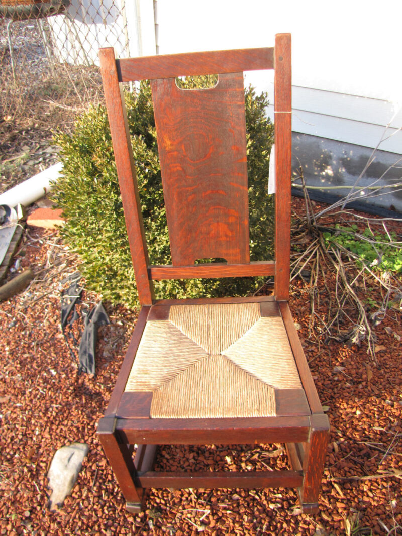 Antique Small Gustav Stickley Rocker w4168 - Image 2