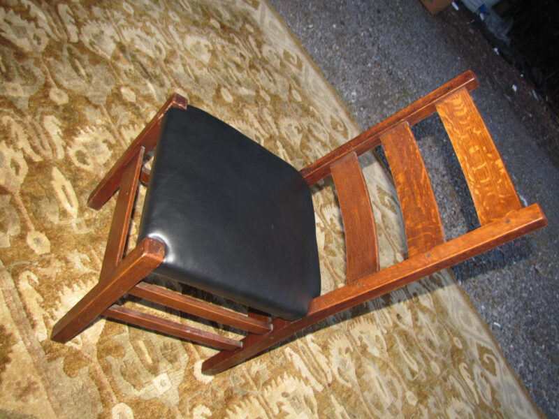 Antique Gustav Stickley Chair w4173 - Image 8
