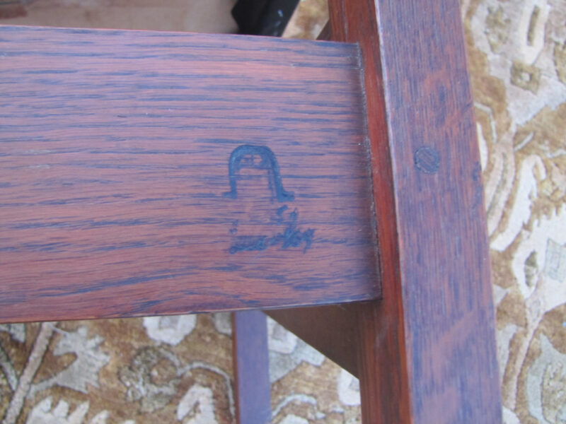 Antique Gustav Stickley Chair w4173 - Image 4