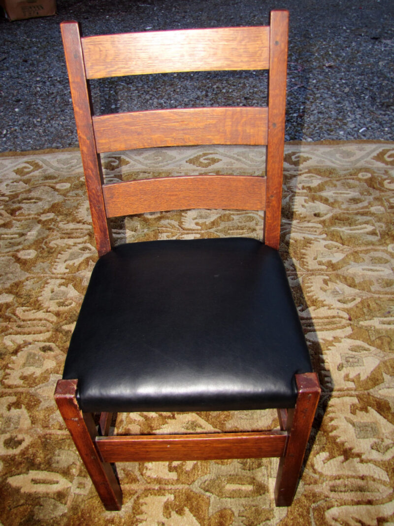 Antique Gustav Stickley Chair w4173 - Image 2