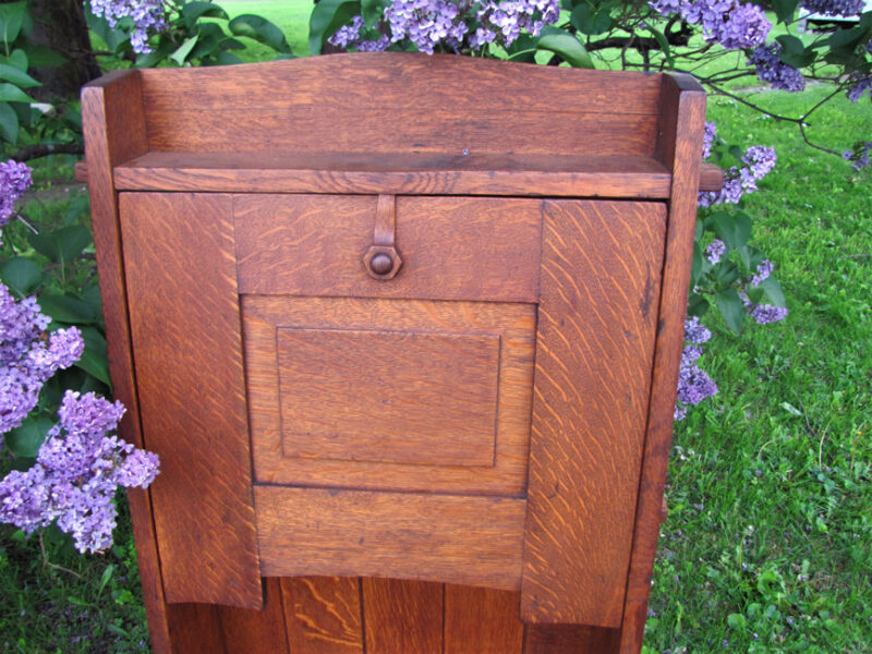 Antique Nice Gustav Stickley Chalet Desk Drop Arm Desk w4190 - Image 13