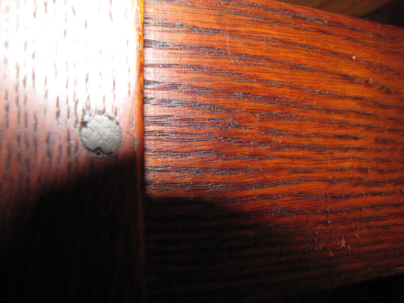 Antique Pair of Gustav Stickley Armchairs w4206 - Image 9