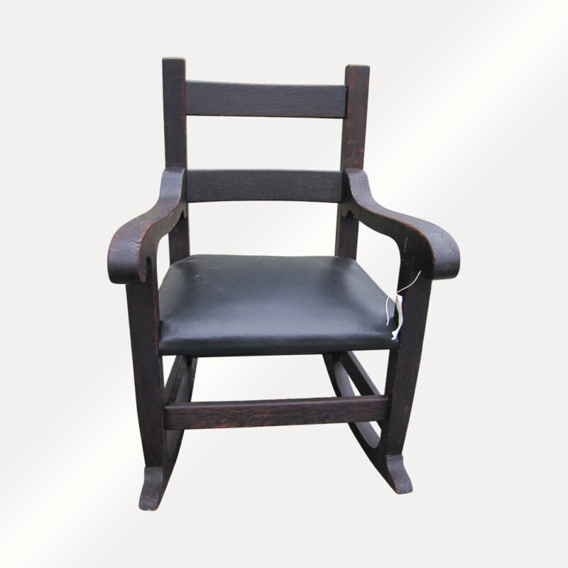 Antique Arts & Crafts McCue Large Rocker. W4212 - Image 3