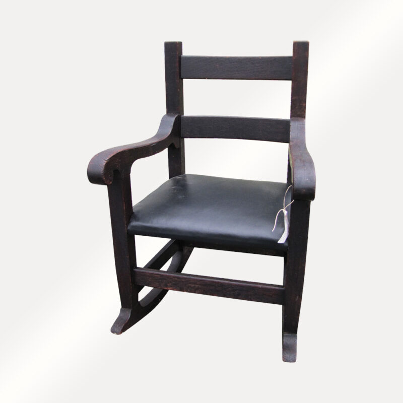Antique Arts & Crafts McCue Large Rocker. W4212 - Image 4