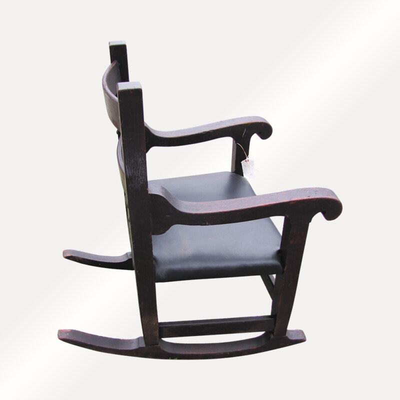 Antique Arts & Crafts McCue Large Rocker. W4212 - Image 2