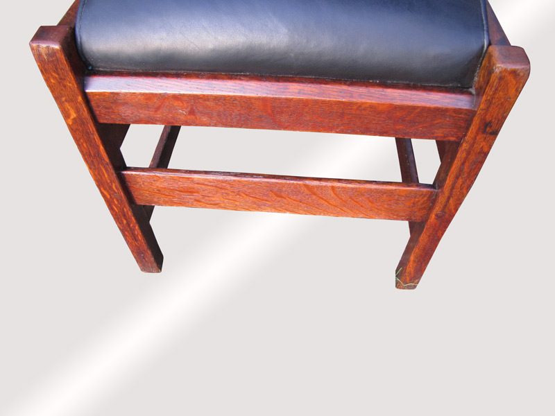 Superb set of 4 Antique L & jG Stickley dining chairs W4215 - Image 9