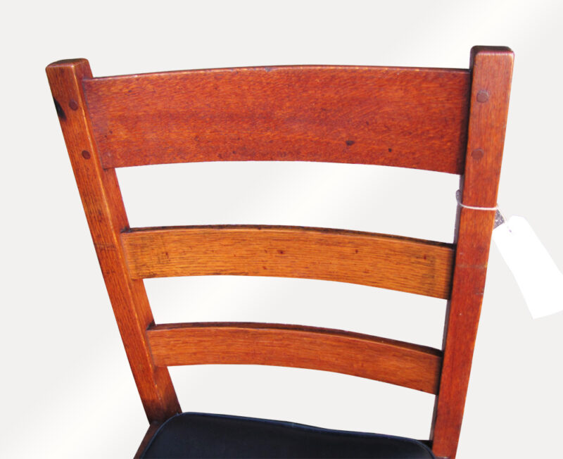 Superb set of 4 Antique L & jG Stickley dining chairs W4215 - Image 6