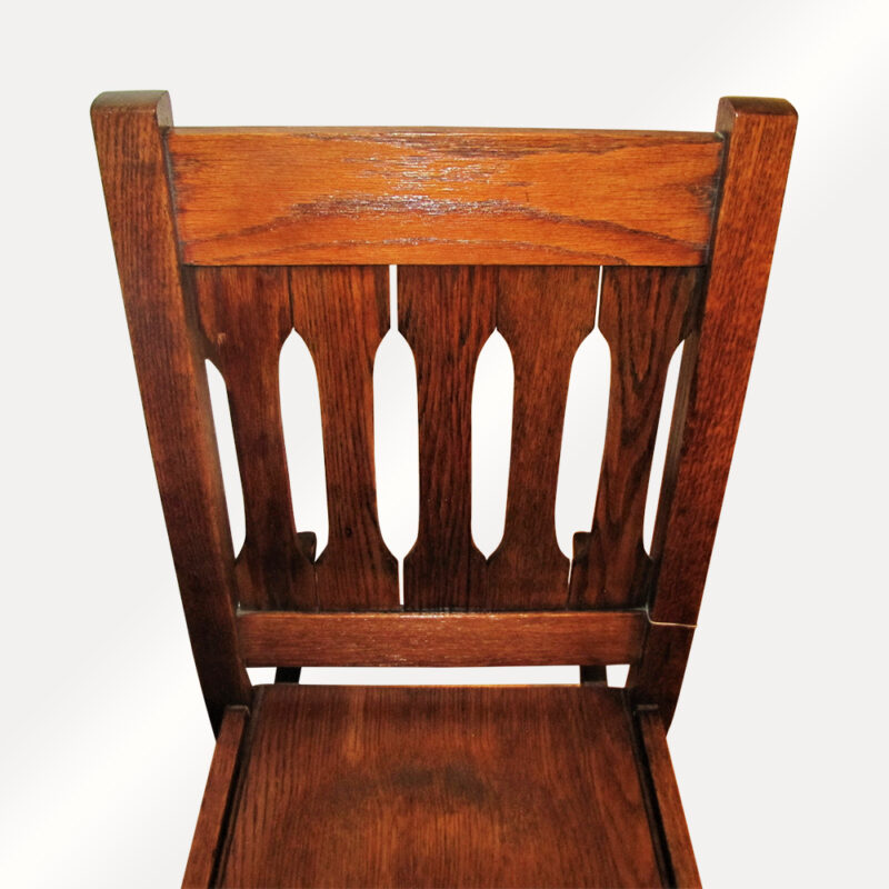 Antique Arts & Crafts Rocking Chair w4274 (Stickley Era) - Image 7