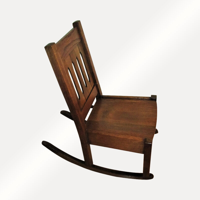 Antique Arts & Crafts Rocking Chair w4274 (Stickley Era)