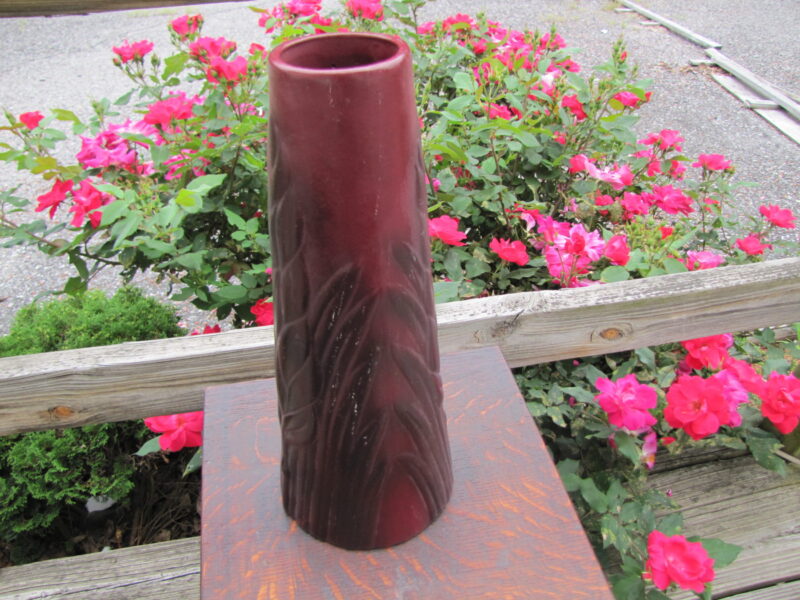 Superb, Nice Van Brigle Tall Vase w4293