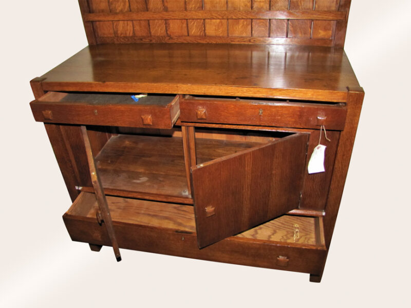 Antique Arts & Crafts Sideboard w4340 - Image 3