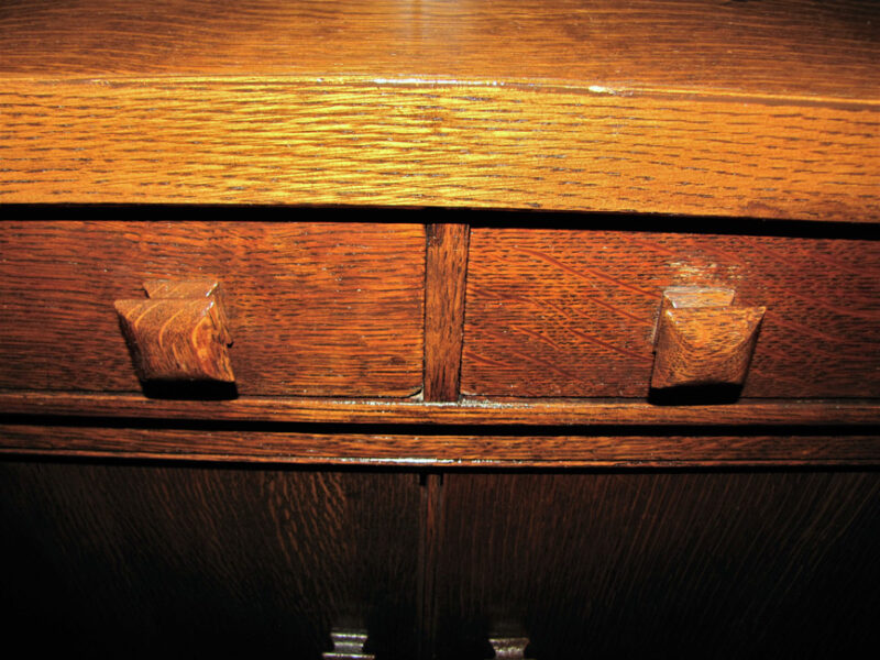 Antique Arts & Crafts Sideboard w4340 - Image 12