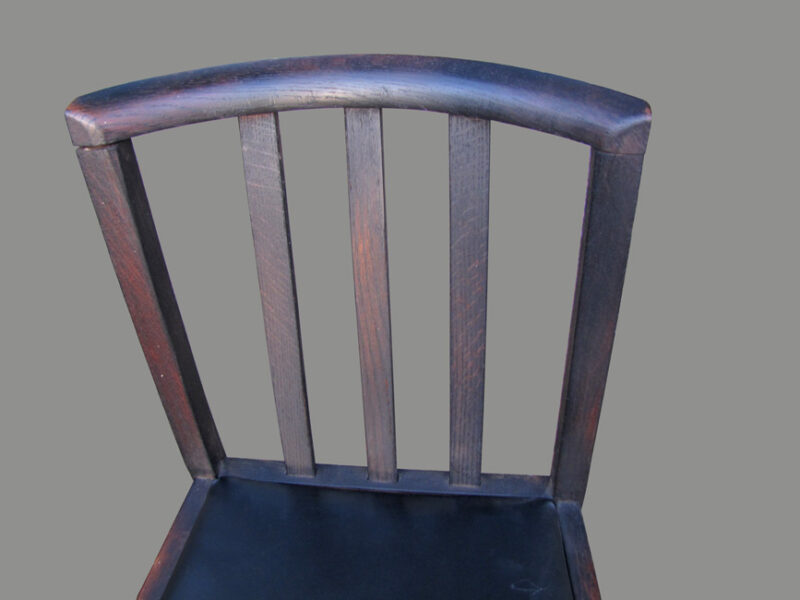 Set of 6 Arts & Crafts Dining Chairs Stickley era W4378 - Image 7