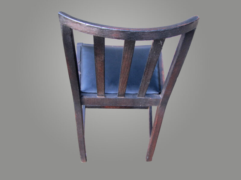 Set of 6 Arts & Crafts Dining Chairs Stickley era W4378 - Image 9