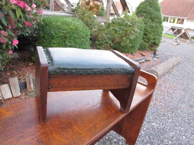 Arts and Crafts Foot Stool w4391 - Image 3