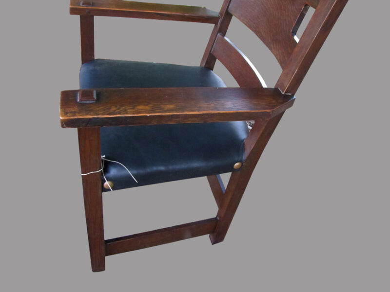 SUPERB RARE CHARLES LIMBERT Armchair. W4407 - Image 3