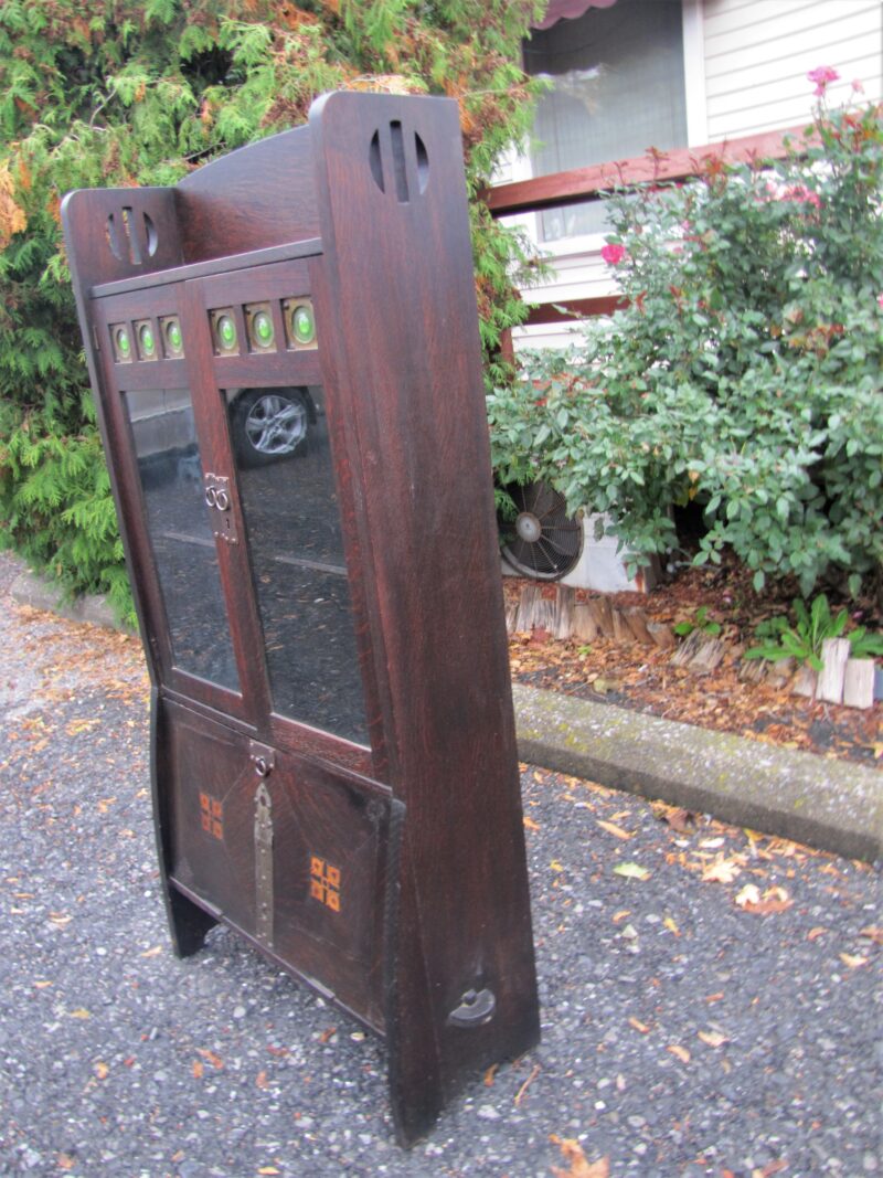 Antique RARE "Shop of the Crafter" Cabinet - SOLD - Image 5