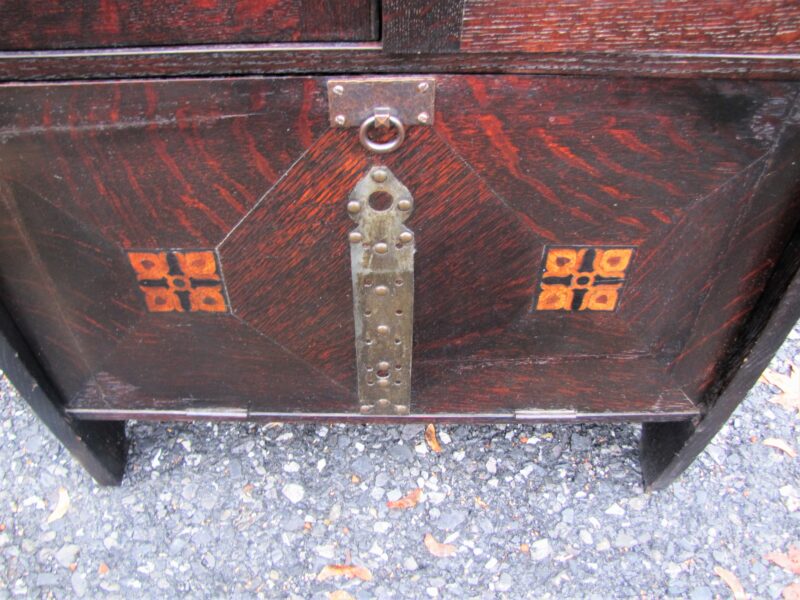 Antique RARE "Shop of the Crafter" Cabinet - SOLD - Image 7
