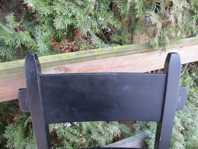 Superb and Rare Gustav Stickley Hall Chair w4809 - Image 5