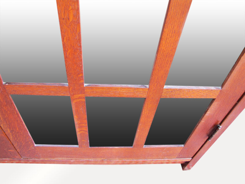 Antique L&jG Stickley Two Door Bookcase w4841 - Image 30