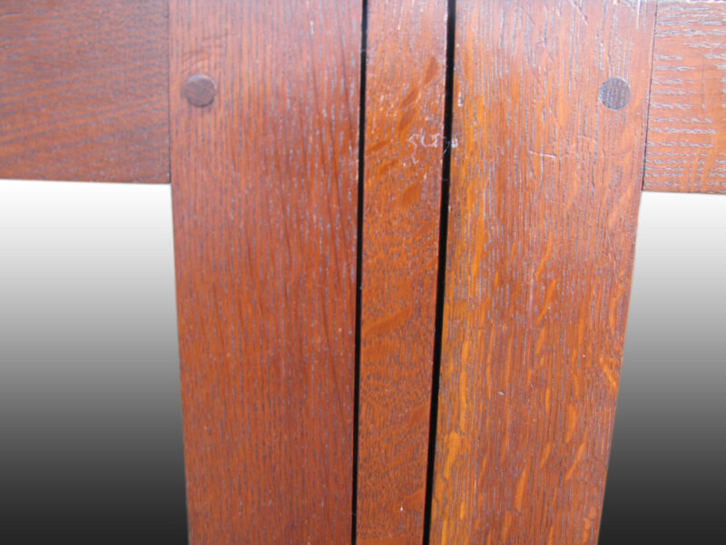 Antique L&jG Stickley Two Door Bookcase w4841 - Image 28