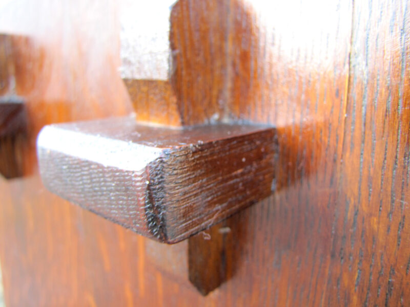 Antique L&jG Stickley Two Door Bookcase w4841 - Image 8
