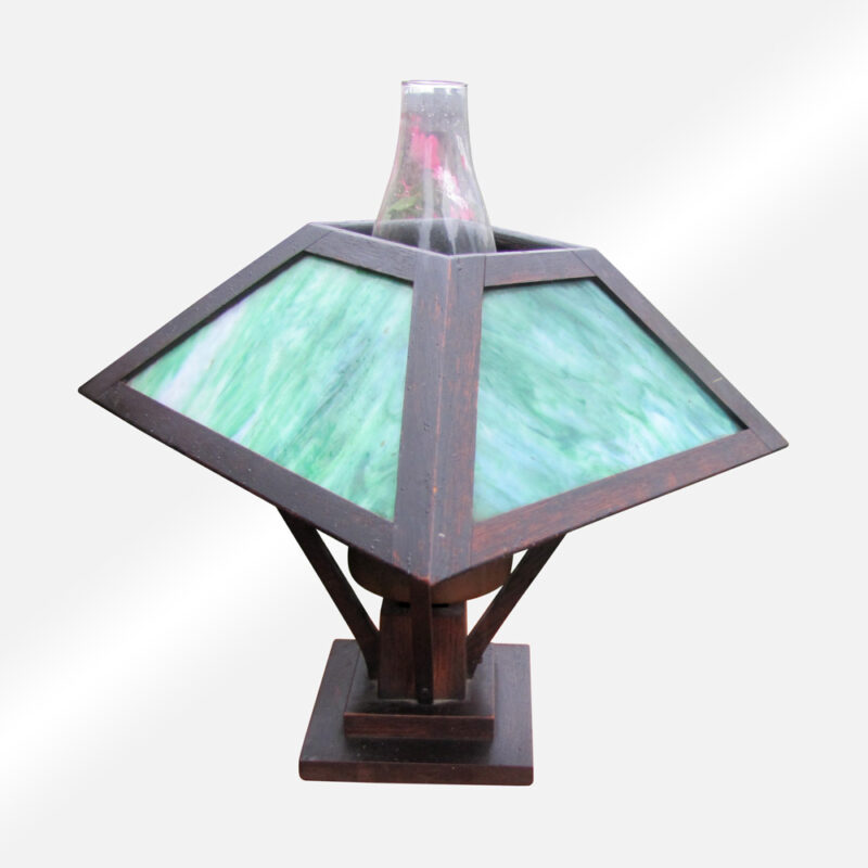 Antique Great Looking ARTS & CRAFTS TableDesk Lamp w4890 (Stickley Era) - Image 4