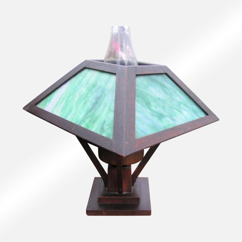 Antique Great Looking ARTS & CRAFTS TableDesk Lamp w4890 (Stickley Era) - Image 2