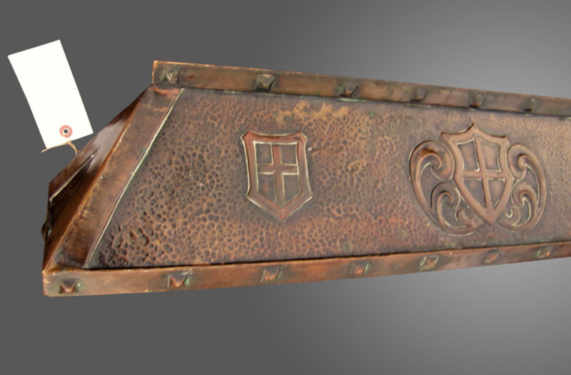 Antique Arts and Crafts Fire Place Hood w4910 - Image 4