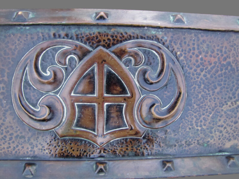Antique Arts and Crafts Fire Place Hood w4910 - Image 2