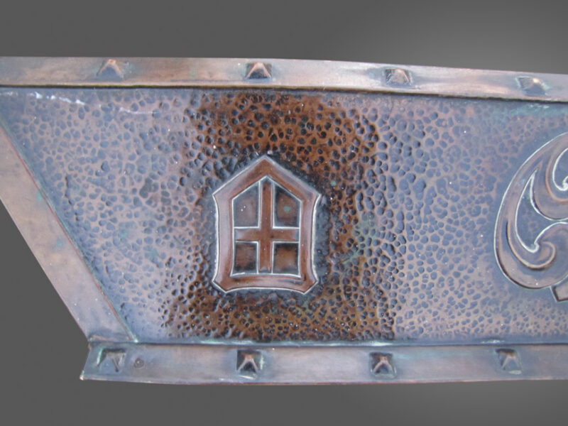 Antique Arts and Crafts Fire Place Hood w4910 - Image 7
