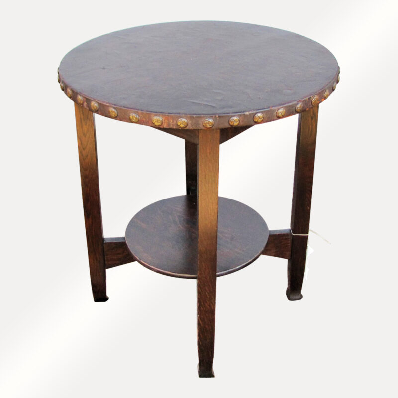 Antique Stickley Brothers Lamp Table w4955