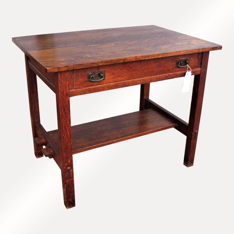 Early Antique L&jG Stickley Desk w5049 RARE SIZE