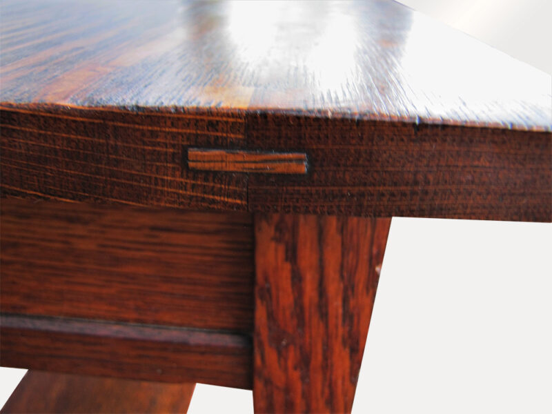 Early Antique L&jG Stickley Desk w5049 RARE SIZE - Image 16