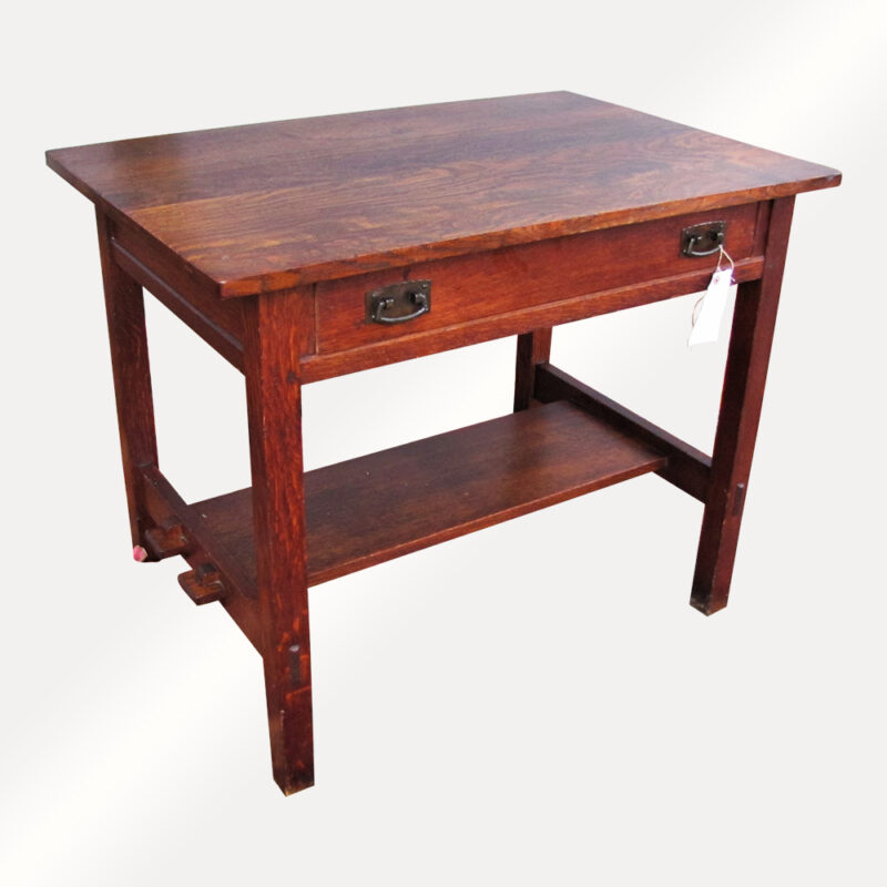 Early Antique L&jG Stickley Desk w5049 RARE SIZE - Image 14