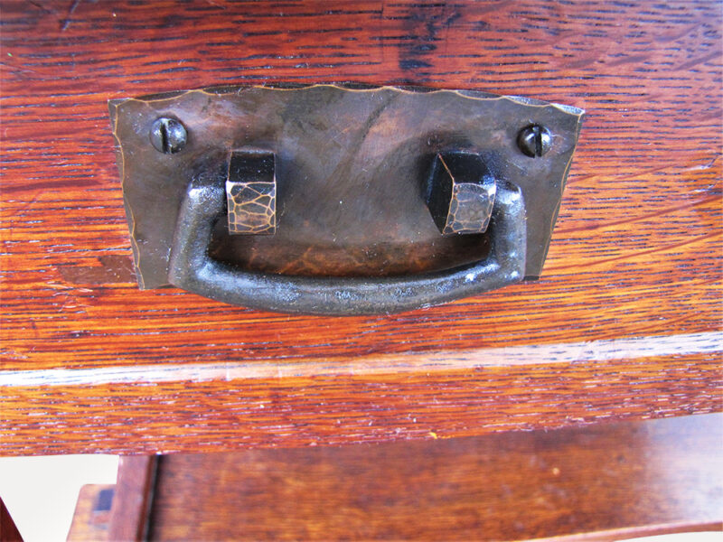 Early Antique L&jG Stickley Desk w5049 RARE SIZE - Image 8