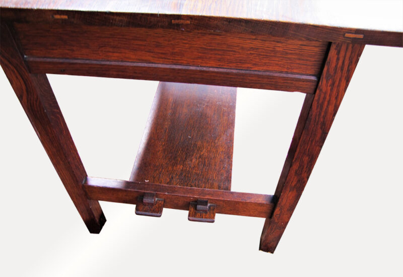 Early Antique L&jG Stickley Desk w5049 RARE SIZE - Image 12