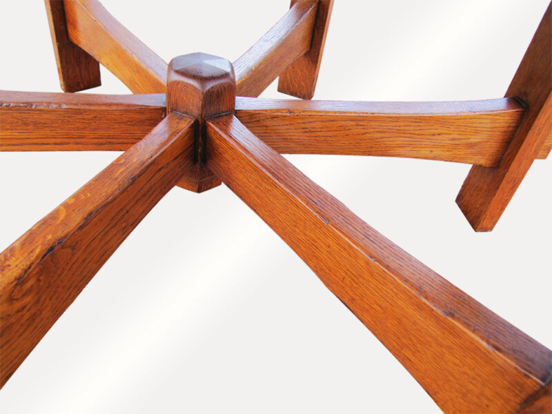 Superb Antique L&jG Stickley Hexagon Table. W5098 - Image 7