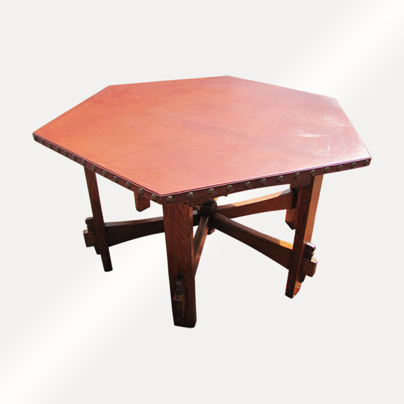 Superb Antique L&jG Stickley Hexagon Table. W5098 - Image 2