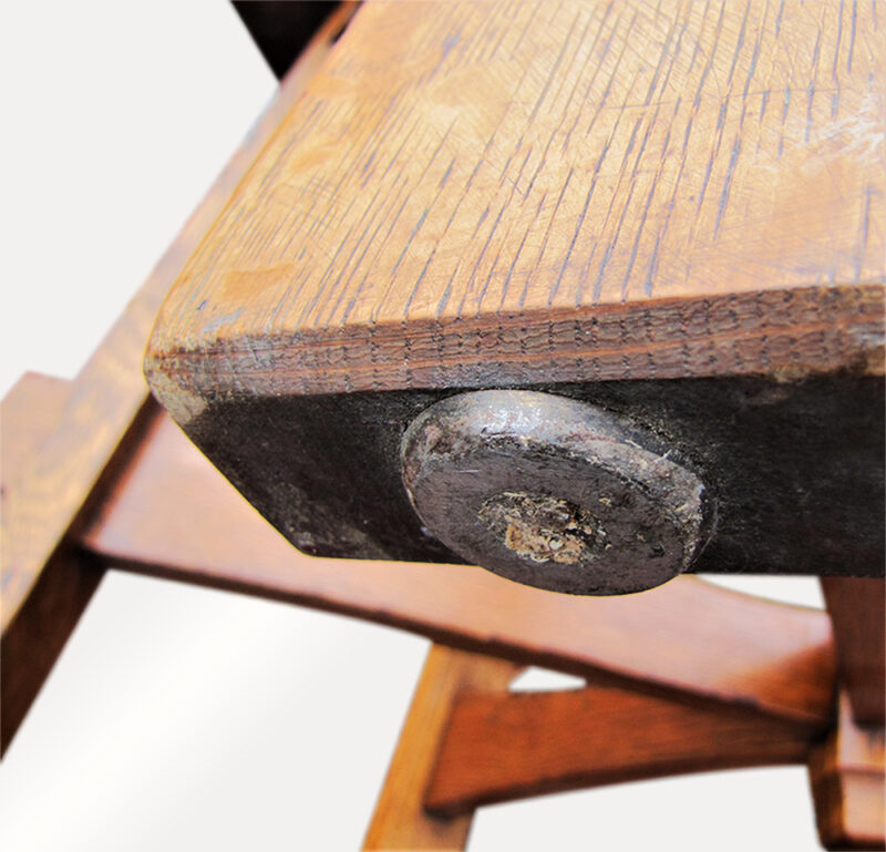 Superb Antique L&jG Stickley Hexagon Table. W5098 - Image 10