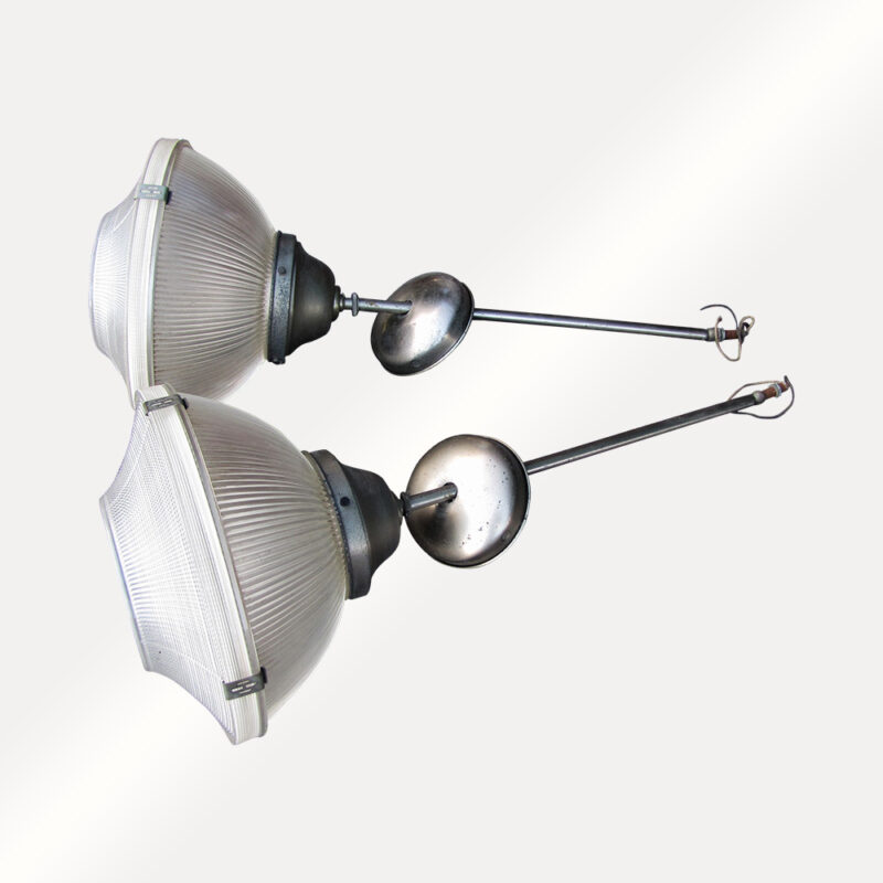 Set of 3 Vintage Industrial Lights W5112 - Image 2