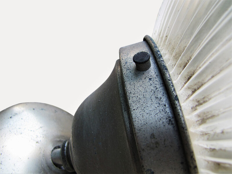Set of 3 Vintage Industrial Lights W5112 - Image 9