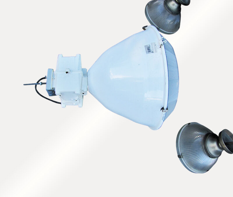 Set of 3 Vintage Industrial Lights W5112 - Image 5