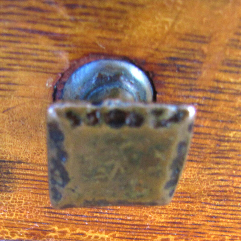 Antique Limbert Library Table with Inlay w5116 - Image 20