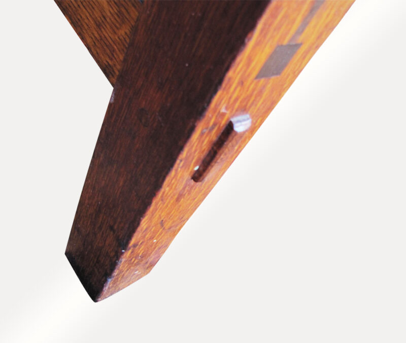 Antique Limbert Library Table with Inlay w5116 - Image 12