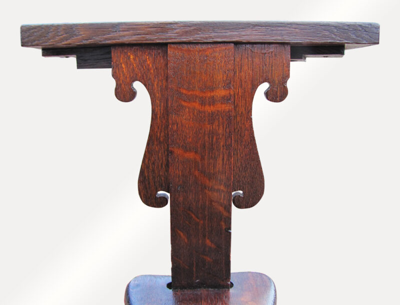 Antique Rare Charles Rohlfs Hall Chair w5157 - SOLD - Image 8
