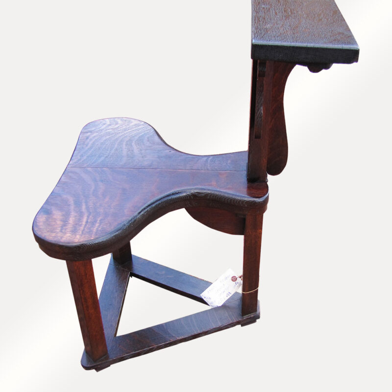Antique Rare Charles Rohlfs Hall Chair w5157 - SOLD - Image 6
